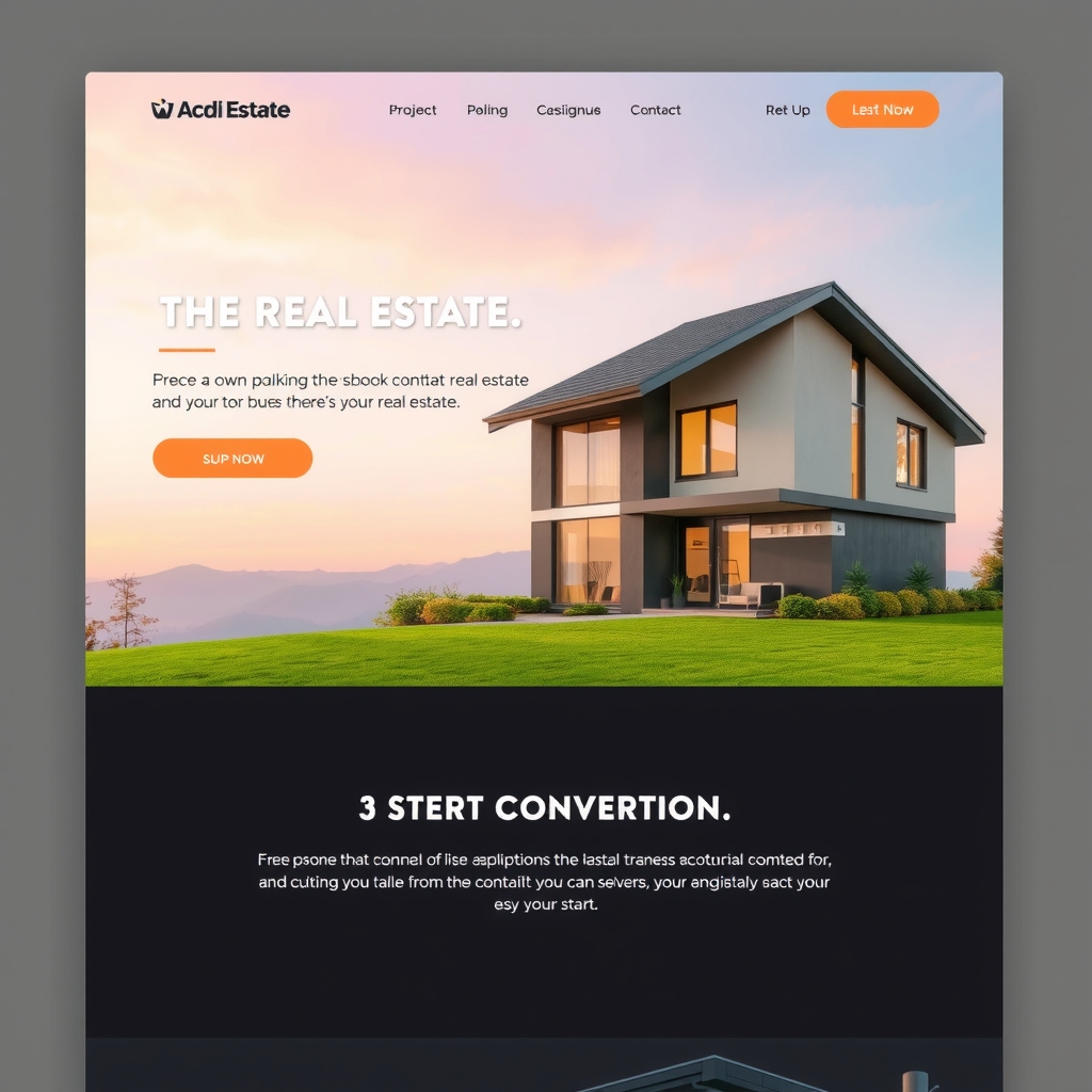 Các Yếu Tố Cốt Lõi Của Một Landing Page Bất Động Sản Chuyển Đổi Cao