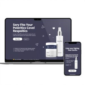 Landing Page Mỹ Phẩm