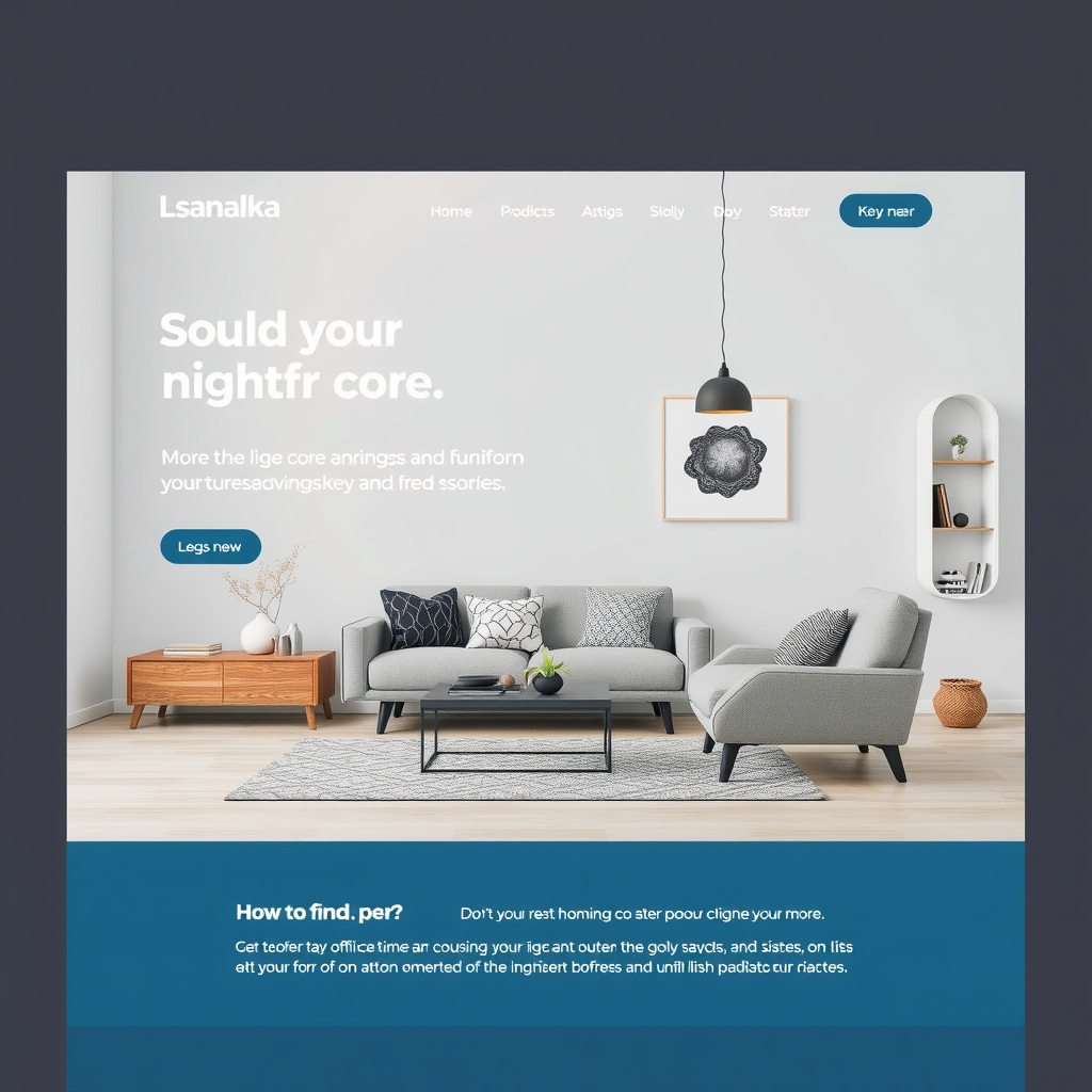Các Yếu Tố Quan Trọng Của Một Landing Page Nội Thất Hiệu Quả