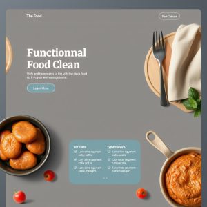 Landing Page Thực Phẩm Chức Năng
