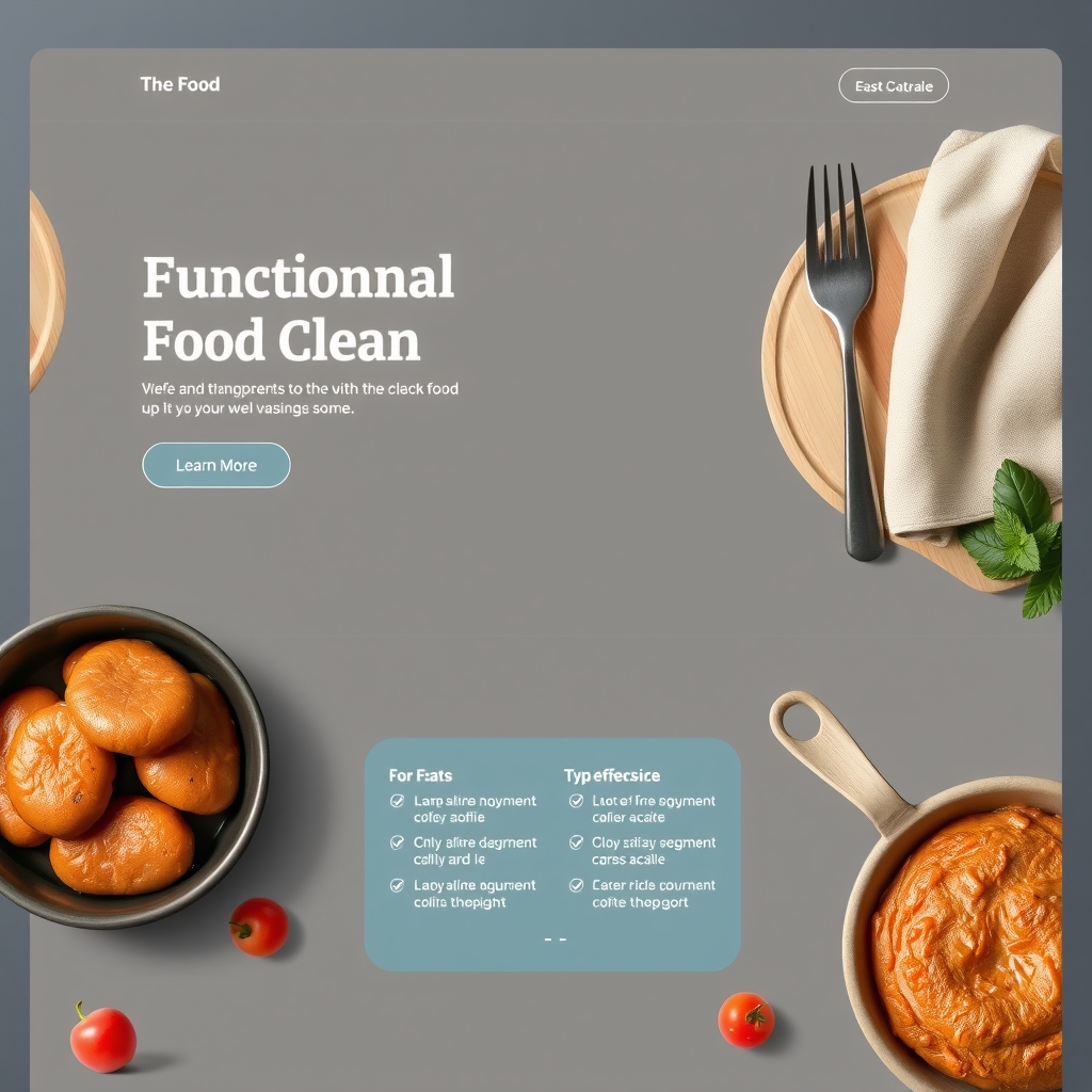 Landing Page Thực Phẩm Chức Năng