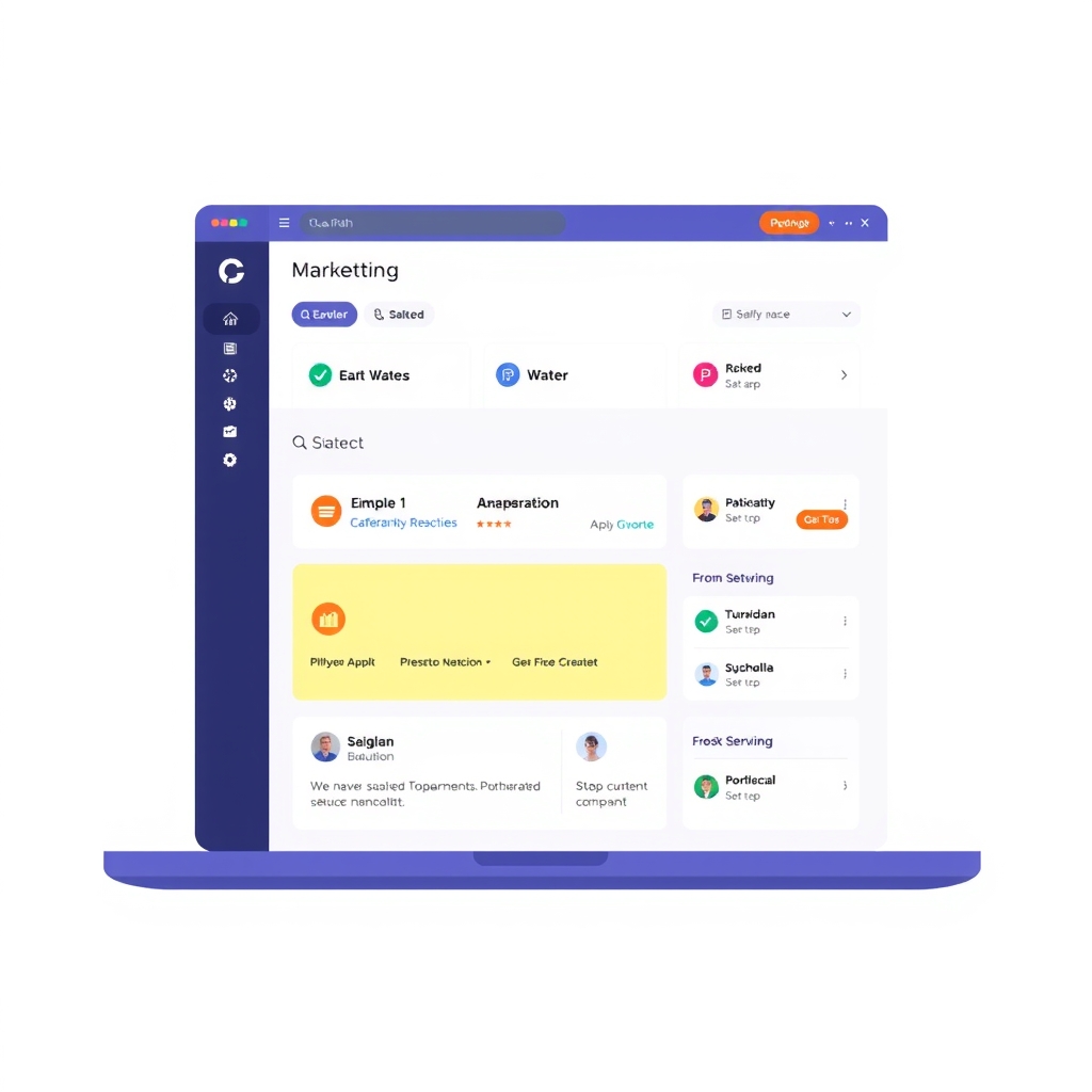Giao diện minh họa một công cụ tự động hóa marketing của PhucT Digital 