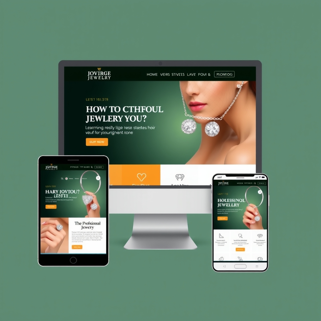 4. Xây Dựng Kênh Bán Hàng Trang Sức Online Chuyên Nghiệp: Nền Tảng Của Digital Marketing