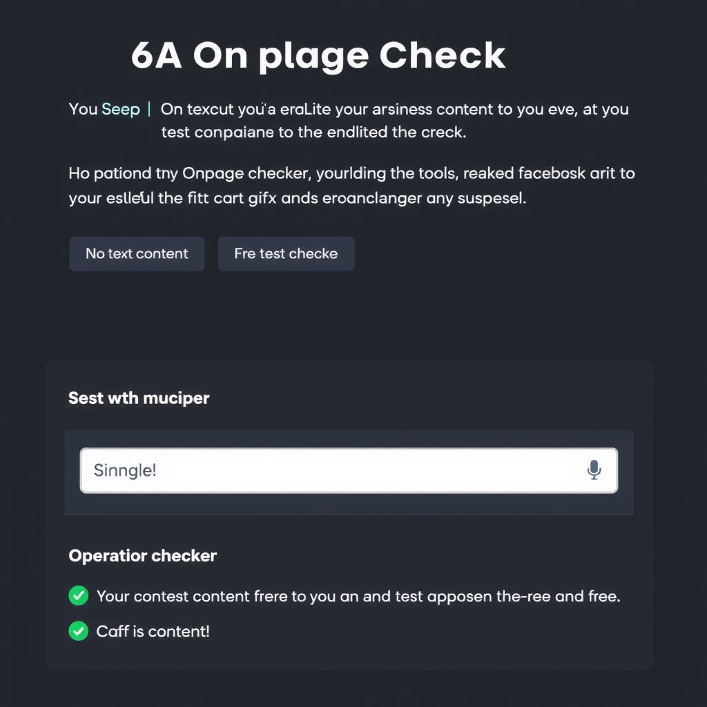 Công Cụ Kiểm Tra SEO Onpage