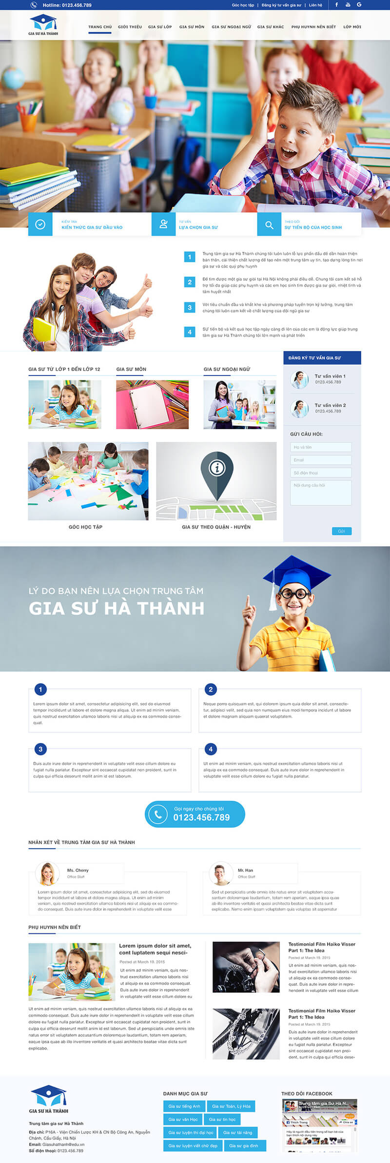 Tại Sao Nên Thiết Kế Website Trung Tâm Gia Sư Tại PhucT Digital?