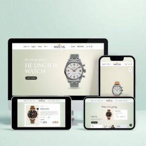 Dịch Vụ Thiết Kế Website Bán Đồng Hồ