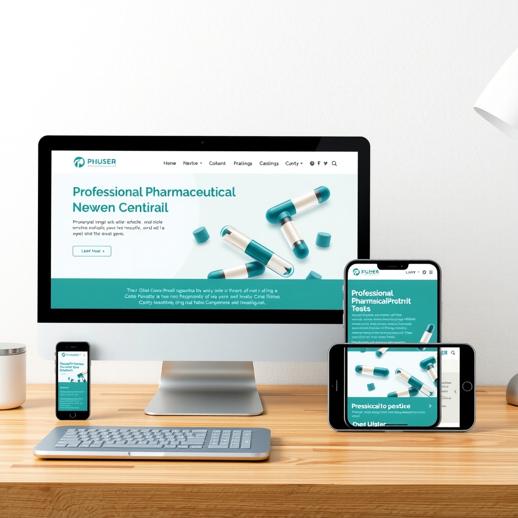 Dịch Vụ Thiết Kế Website Dược Phẩm