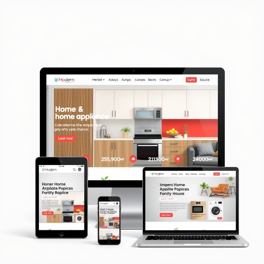 Dịch Vụ Thiết Kế Website Gia Dụng