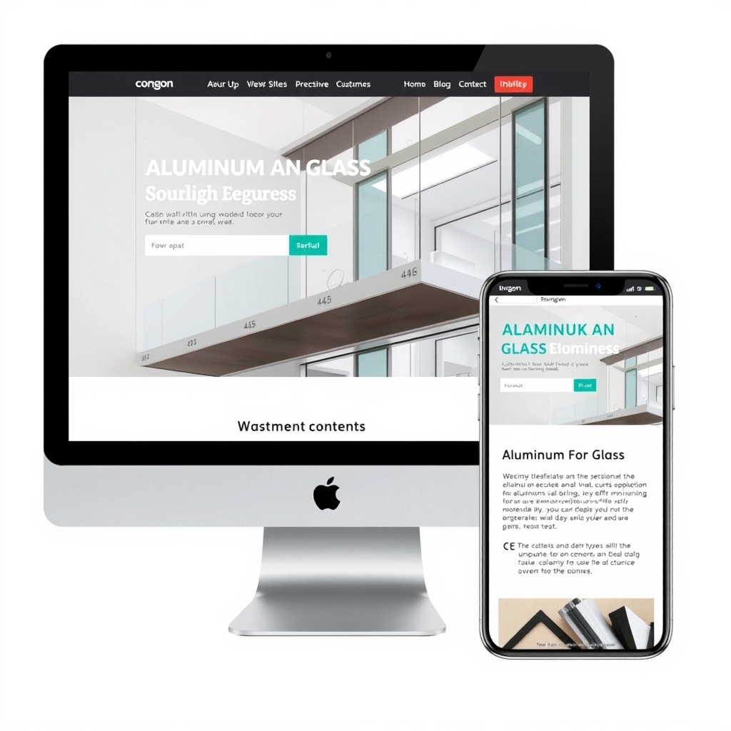 Dịch Vụ Thiết Kế Website Nhôm Kính
