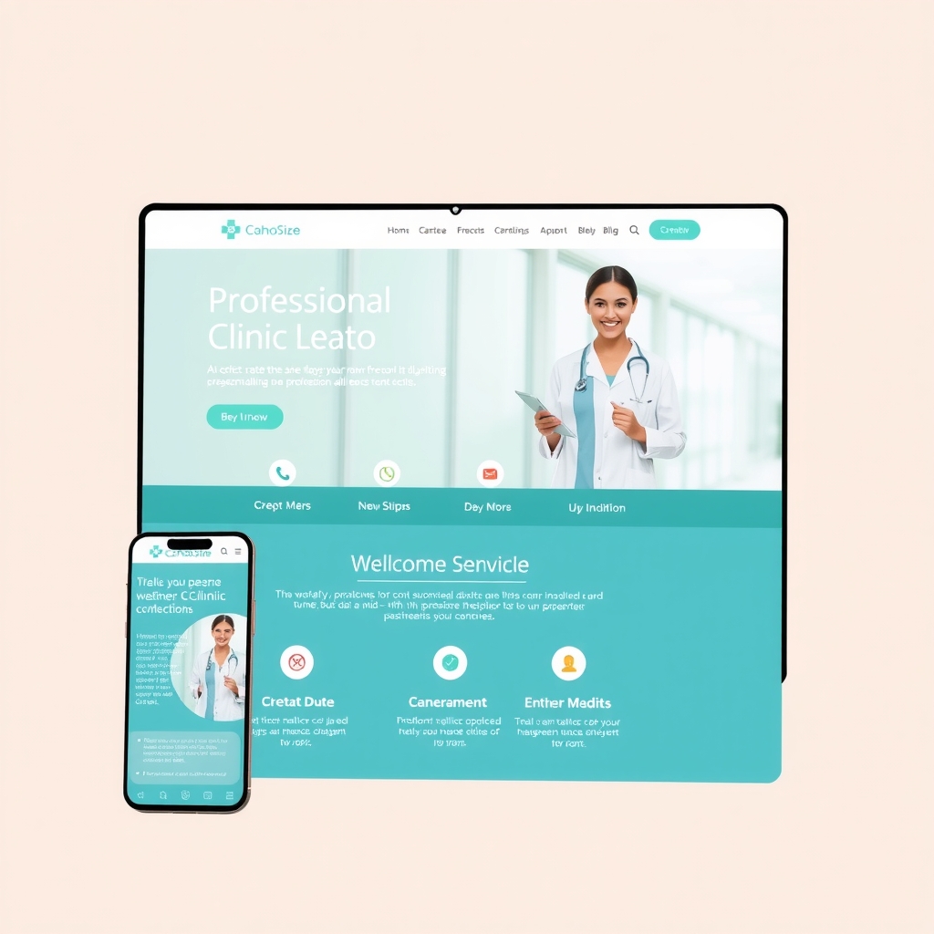 Dịch Vụ Thiết Kế Website Phòng Khám