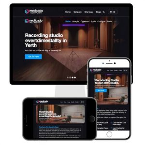 Dịch Vụ Thiết Kế Website Phòng Thu Âm