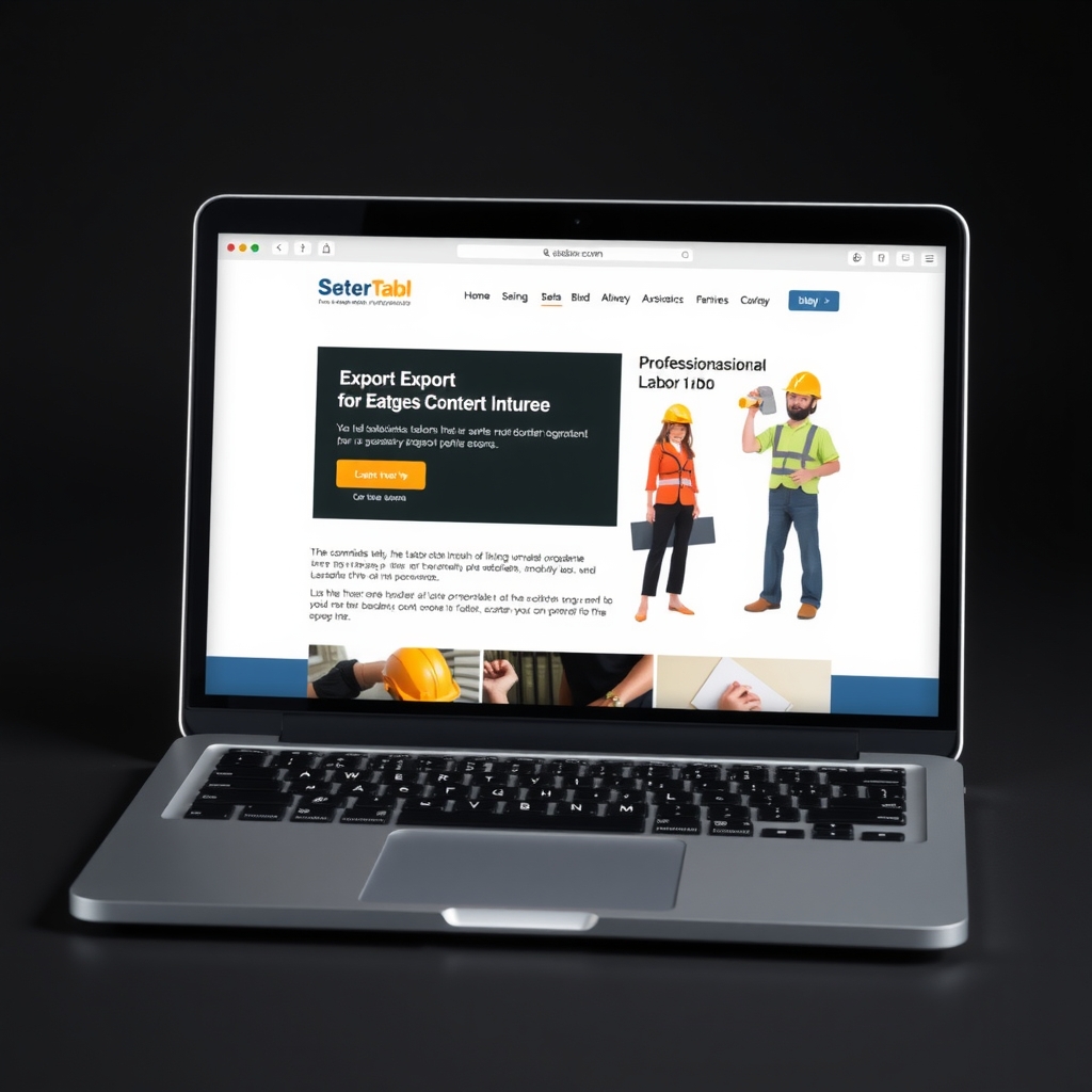 Dịch Vụ Thiết Kế Website Xuất Khẩu Lao Động