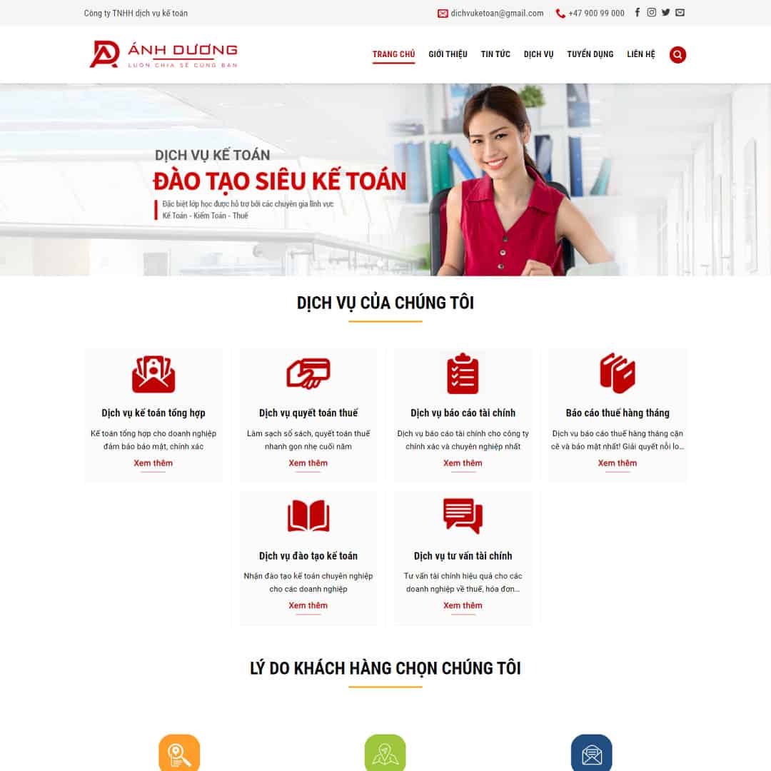 Quy Trình Thiết Kế Website Kế Toán, Thuế Chuyên Nghiệp
