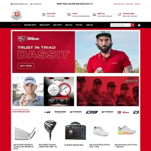 Dịch Vụ Thiết Kế Website Ngành Golf