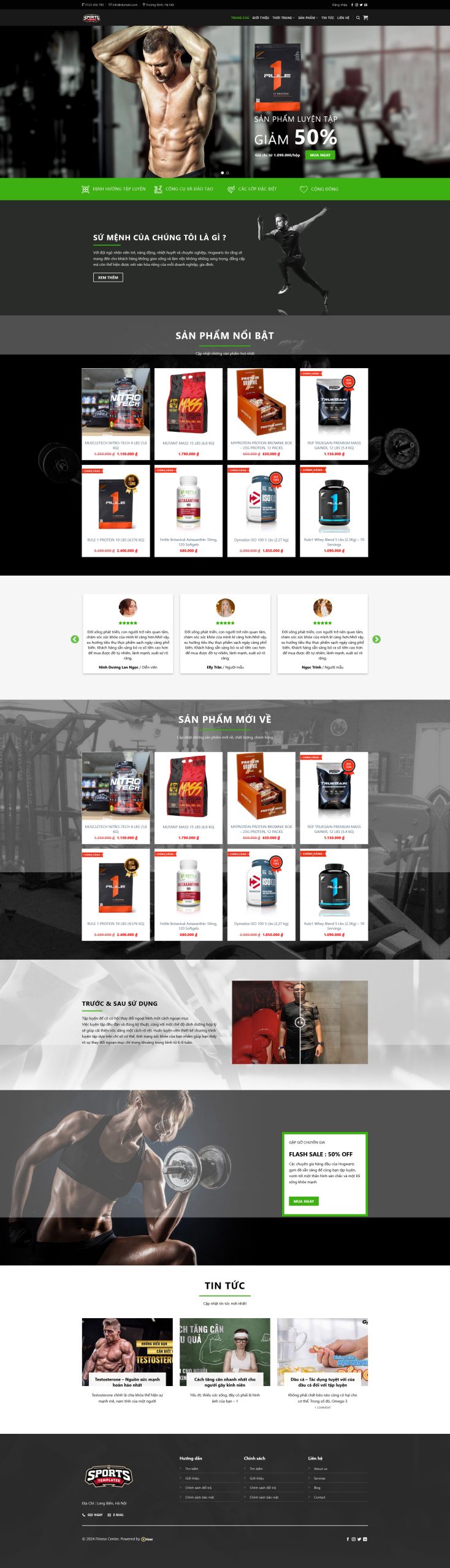 Những Tính Năng Cần Có Của Một Website Gym Hiệu Quả