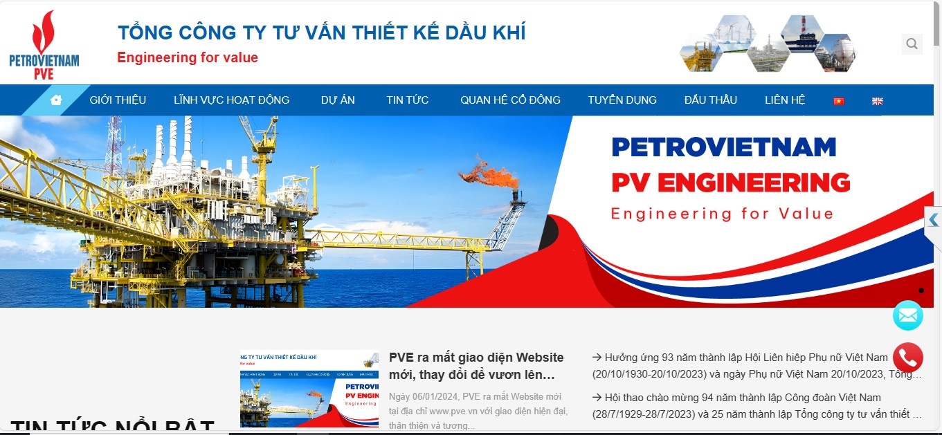 Những Tính Năng Cần Có Của Một Website Công Ty Dầu Khí Hiệu Quả