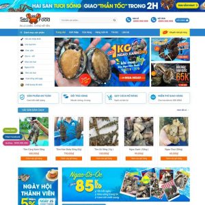 Dịch Vụ Thiết Kế Website Hải Sản