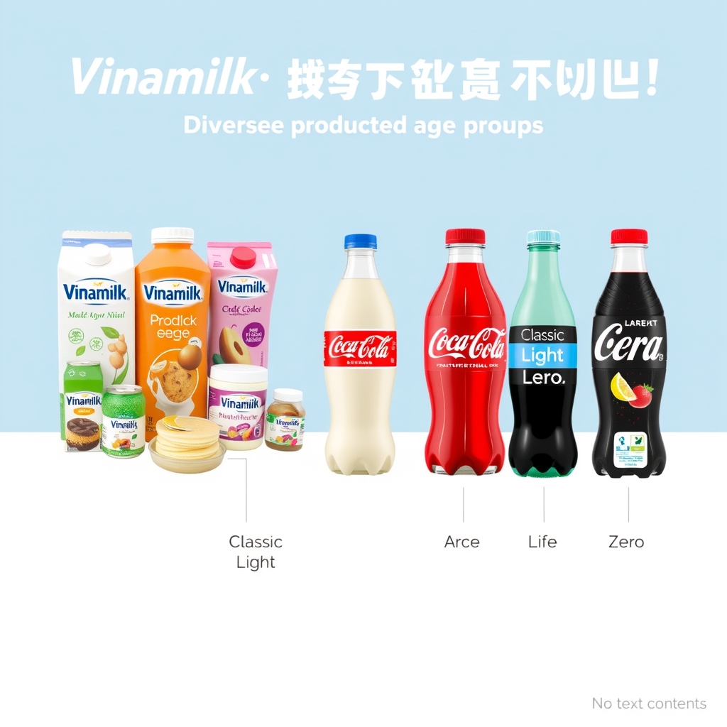 Case Study: Vinamilk Và Coca-Cola Áp Dụng Phân Khúc Thị Trường
