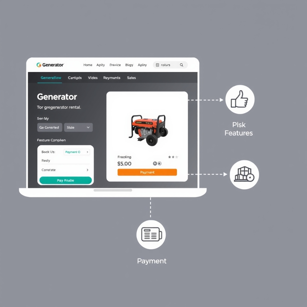 Dịch Vụ Thiết Kế Website Cho Thuê Máy Phát Điện
