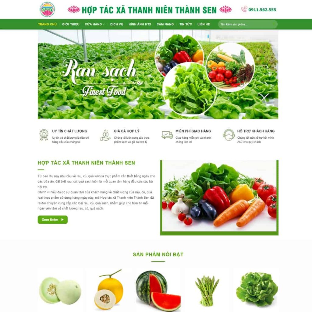 Tại Sao Nên Thiết Kế Website Nông Sản Tại PhucT Digital?