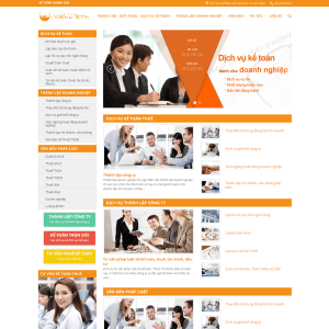 Dịch Vụ Thiết Kế Website Kế Toán