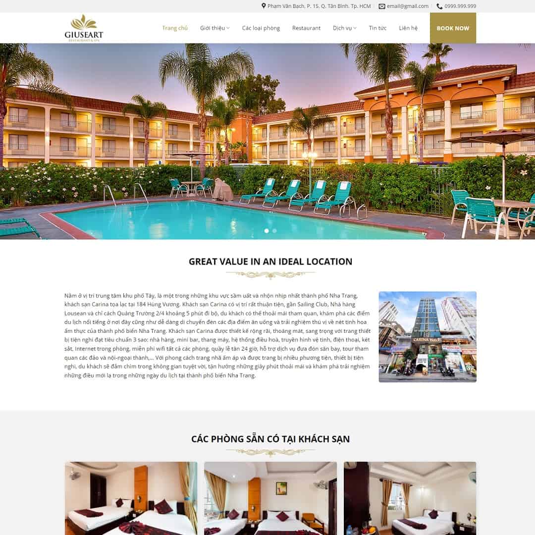 Những Tính Năng Cần Có Của Một Website Khách Sạn Hiệu Quả