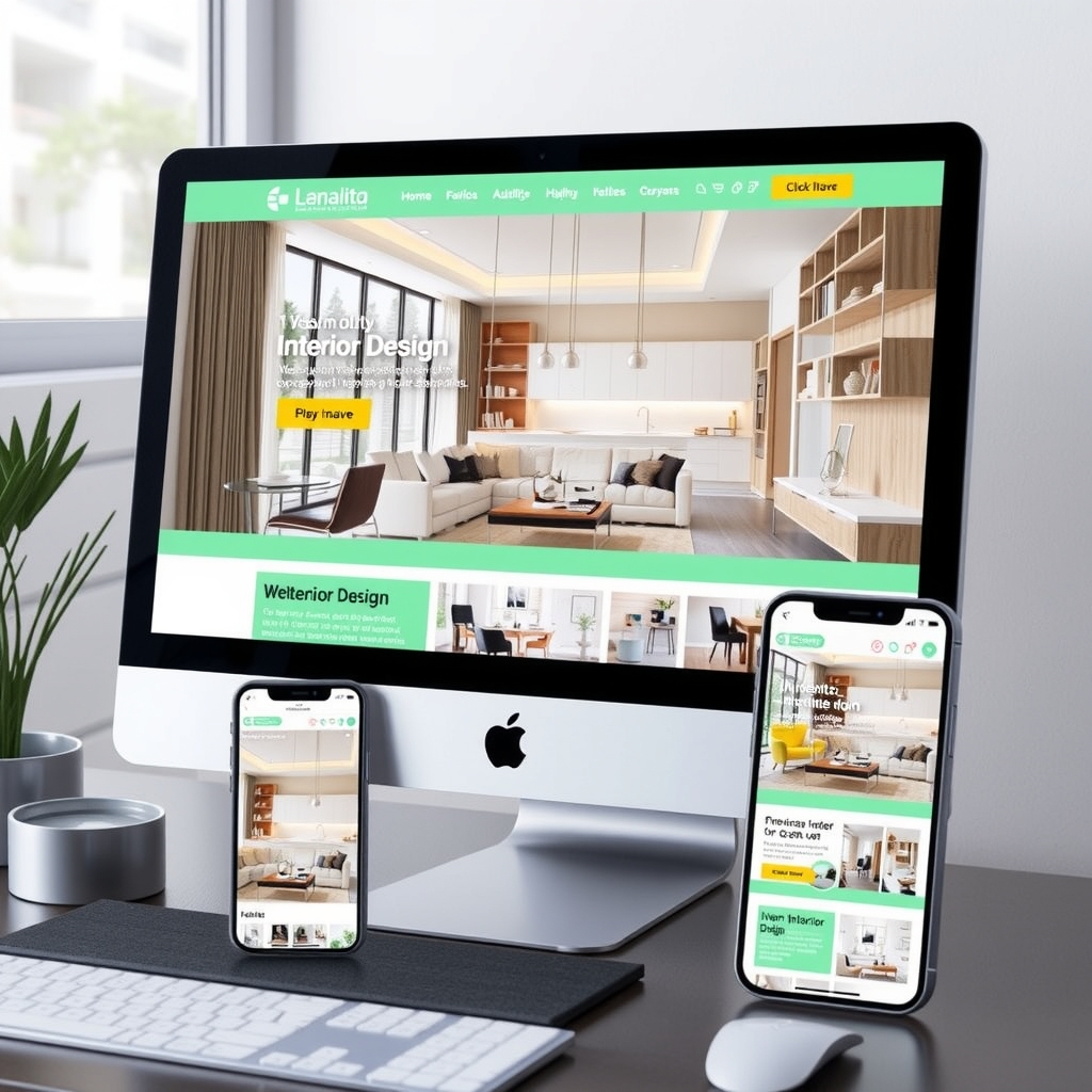 Dịch Vụ Thiết Kế Website Nội Thất