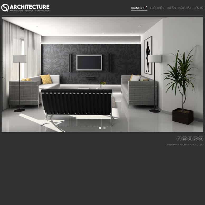 Dịch Vụ Thiết Kế Website Kiến Trúc