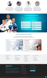 Mẫu Landing Page Khóa Học