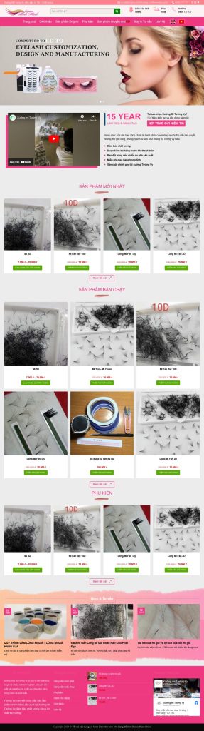 Dịch Vụ Thiết Kế Website Spa