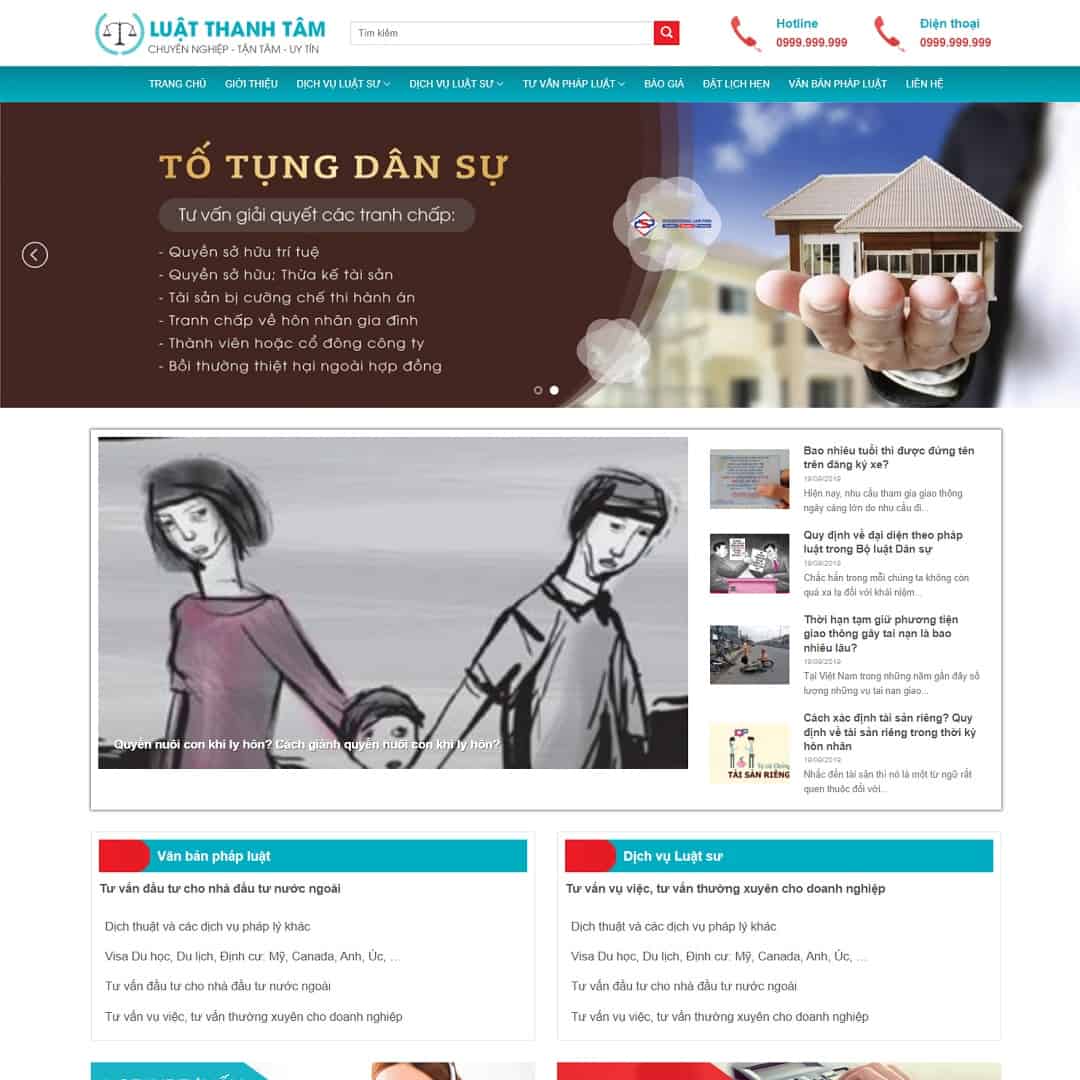 Tại Sao Bạn Cần Thiết Kế Website Công ty Luật?
