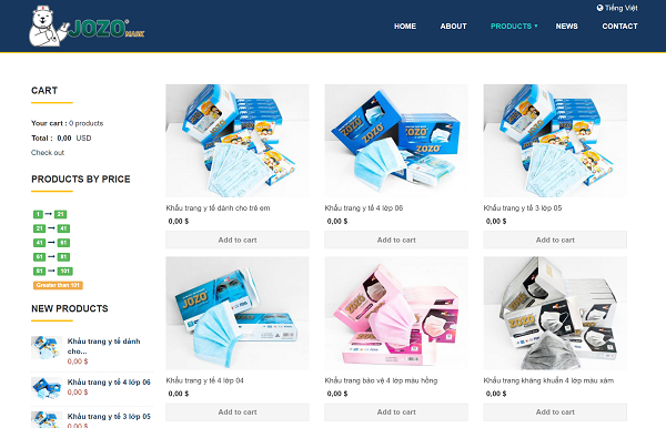Quy Trình Thiết Kế Website Bán Khẩu Trang Y Tế Chuyên Nghiệp Tại PhucT Digital