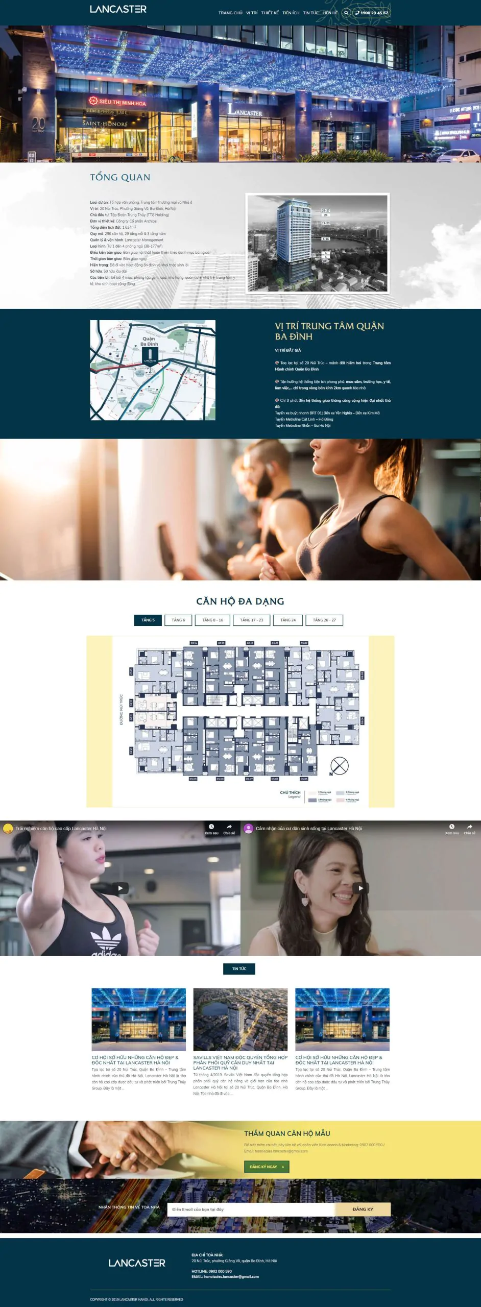Thiết Kế Giao Diện Landing Page Bất Động Sản Chuyên Nghiệp