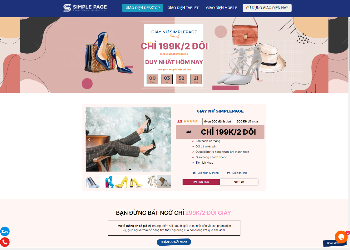 Xu Hướng Thiết Kế Landing Page Thời Trang 2025