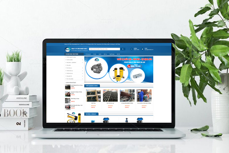Tại sao nên thiết kế website bán thiết bị khí nén tại PhucT Digital?