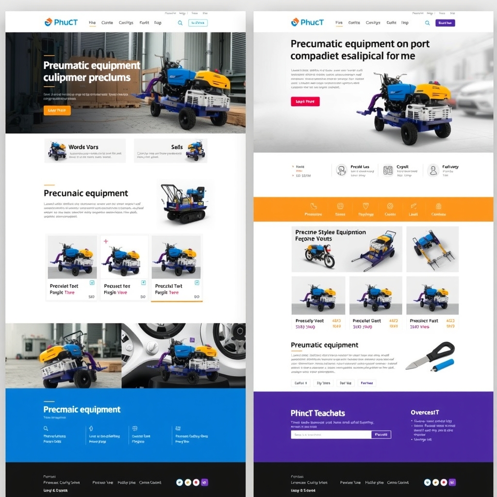 Tại sao nên thiết kế website bán thiết bị khí nén tại PhucT Digital?