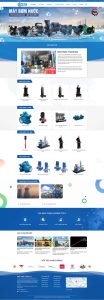 Dịch Vụ Thiết Kế Website Bán Máy Bơm Công Nghiệp