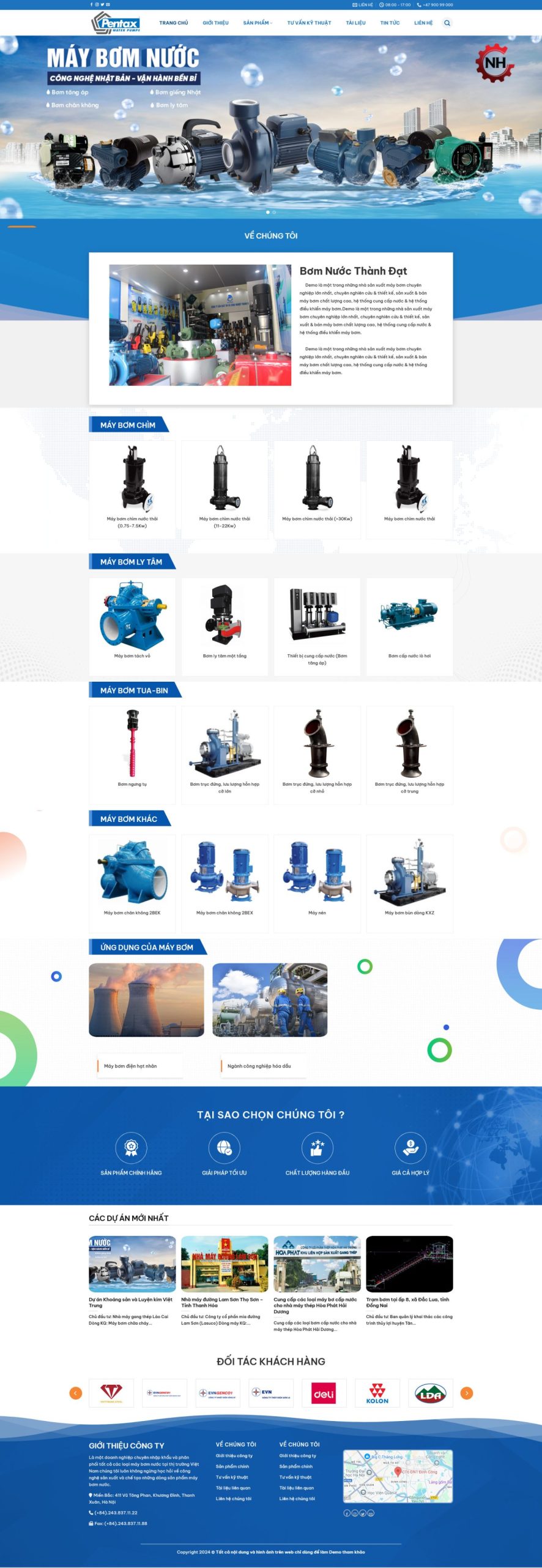 Những Tính Năng Cần Có Của Một Website Bán Máy Bơm Hiệu Quả