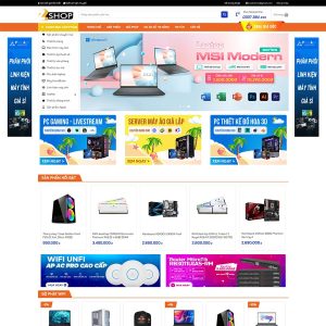 Dịch Vụ Thiết Kế Website Bán Máy Tính