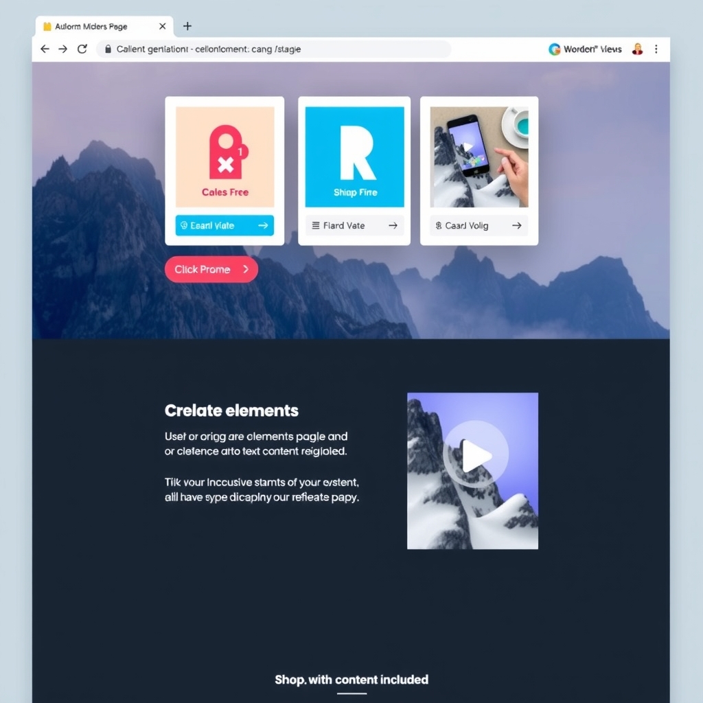 Bước 2: Tùy Chỉnh Thiết Kế Landing Page