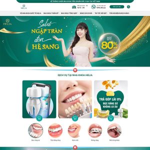 Dịch Vụ Thiết Kế Website Nha Khoa