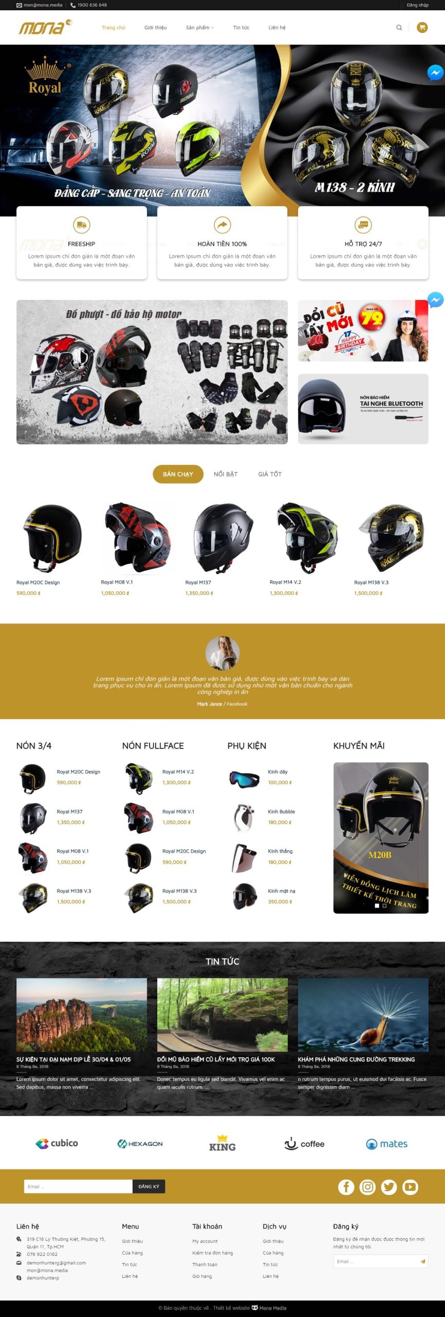 Tại Sao Bạn Cần Thiết Kế Website Nón Mũ Chuyên Nghiệp?