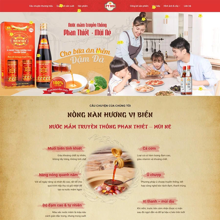 Những Tính Năng Cần Có Của Một Website Bán Nước Mắm Hiệu Quả