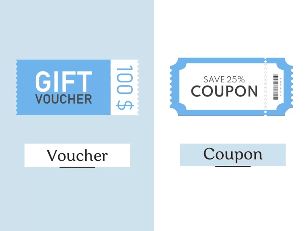 Phân biệt Coupon và Voucher