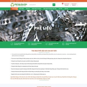 Dịch Vụ Thiết Kế Website Thu Mua Phế Liệu