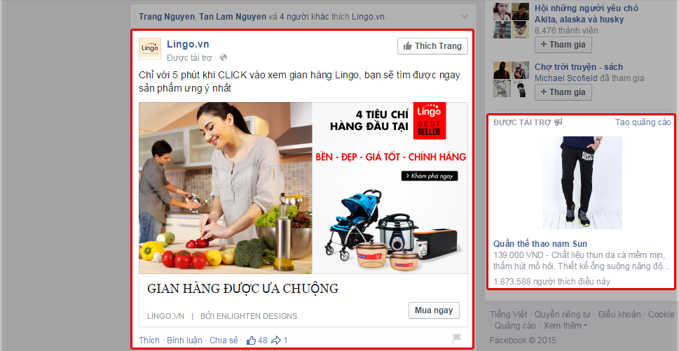 Các Loại Quảng Cáo Click To Website Phổ Biến Trên Facebook