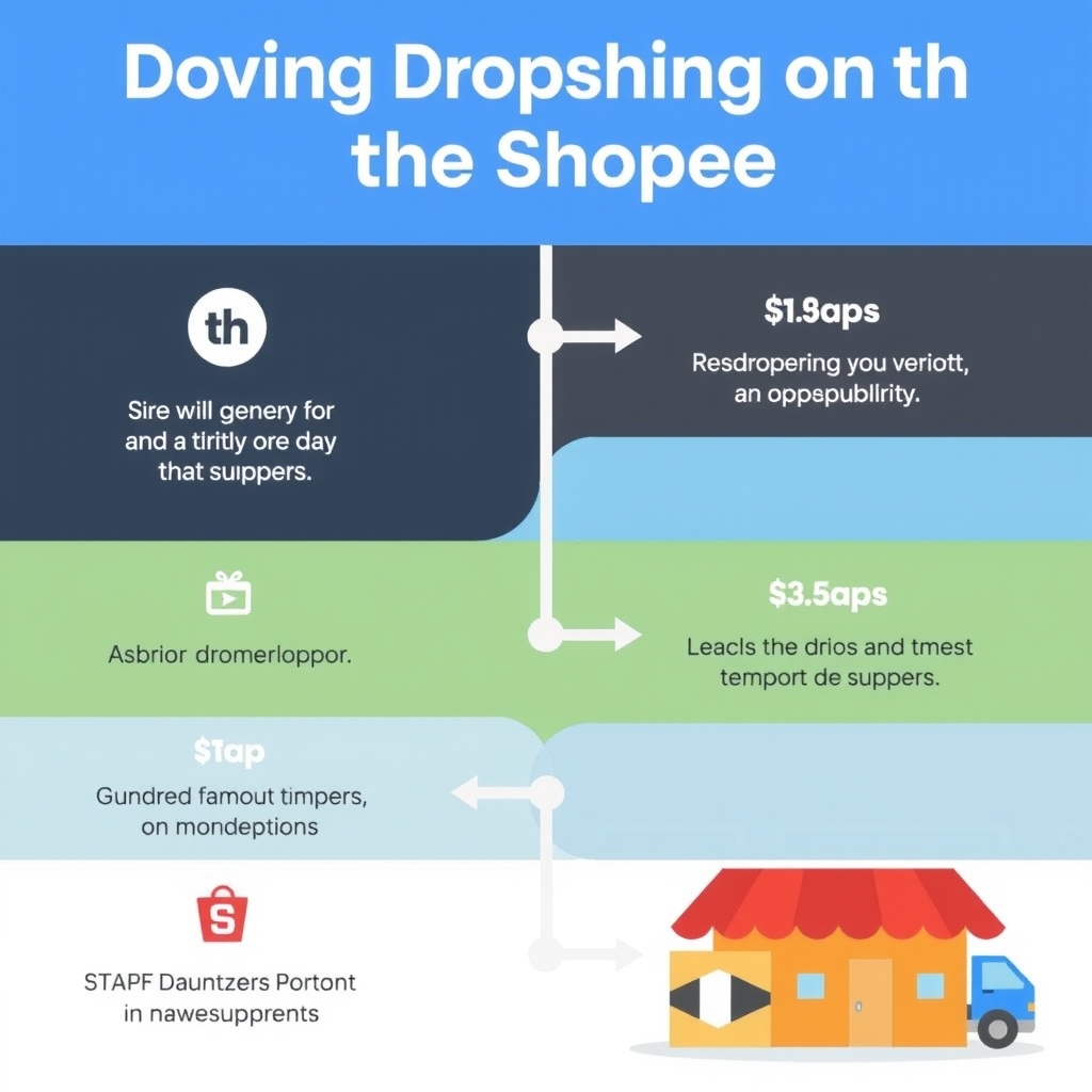 4. Quy trình 6 bước làm Dropshipping trên Shopee hiệu quả cho người mới bắt đầu