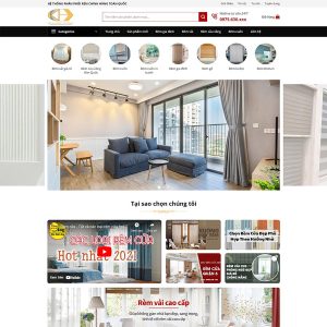 Dịch Vụ Thiết Kế Website Bán Rèm Cửa
