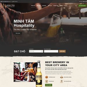 Dịch Vụ Thiết Kế Website Bán Rượu