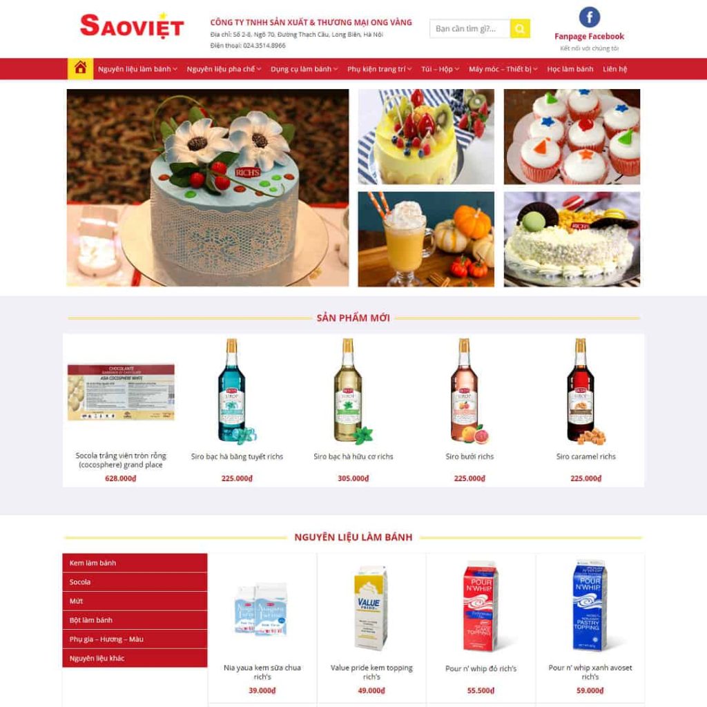 Những Tính Năng Cần Có Của Một Website Bán Dụng Cụ Làm Bánh Hiệu Quả
